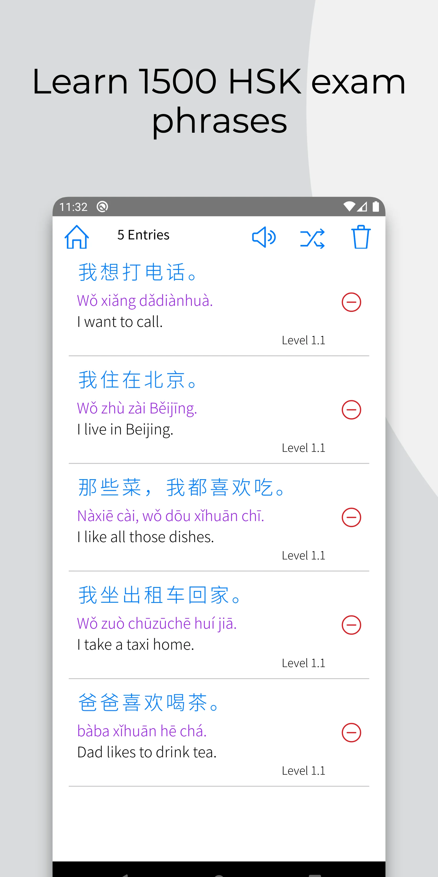 Master Chinese: Phrases screenshot